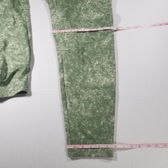 Lululemon ABC Jogger Pants Stretch Mens XL Green Tie Dye Performance Read Des! - Picture 11 of 11